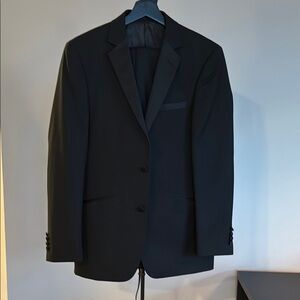 Black Tuxedo with Classic Tailoring